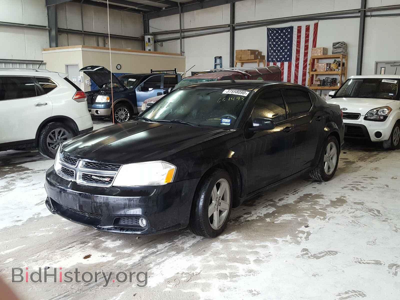 2013 DODGE AVENGER - VIN: 1C3CDZCB7DN661492 - Фото 2