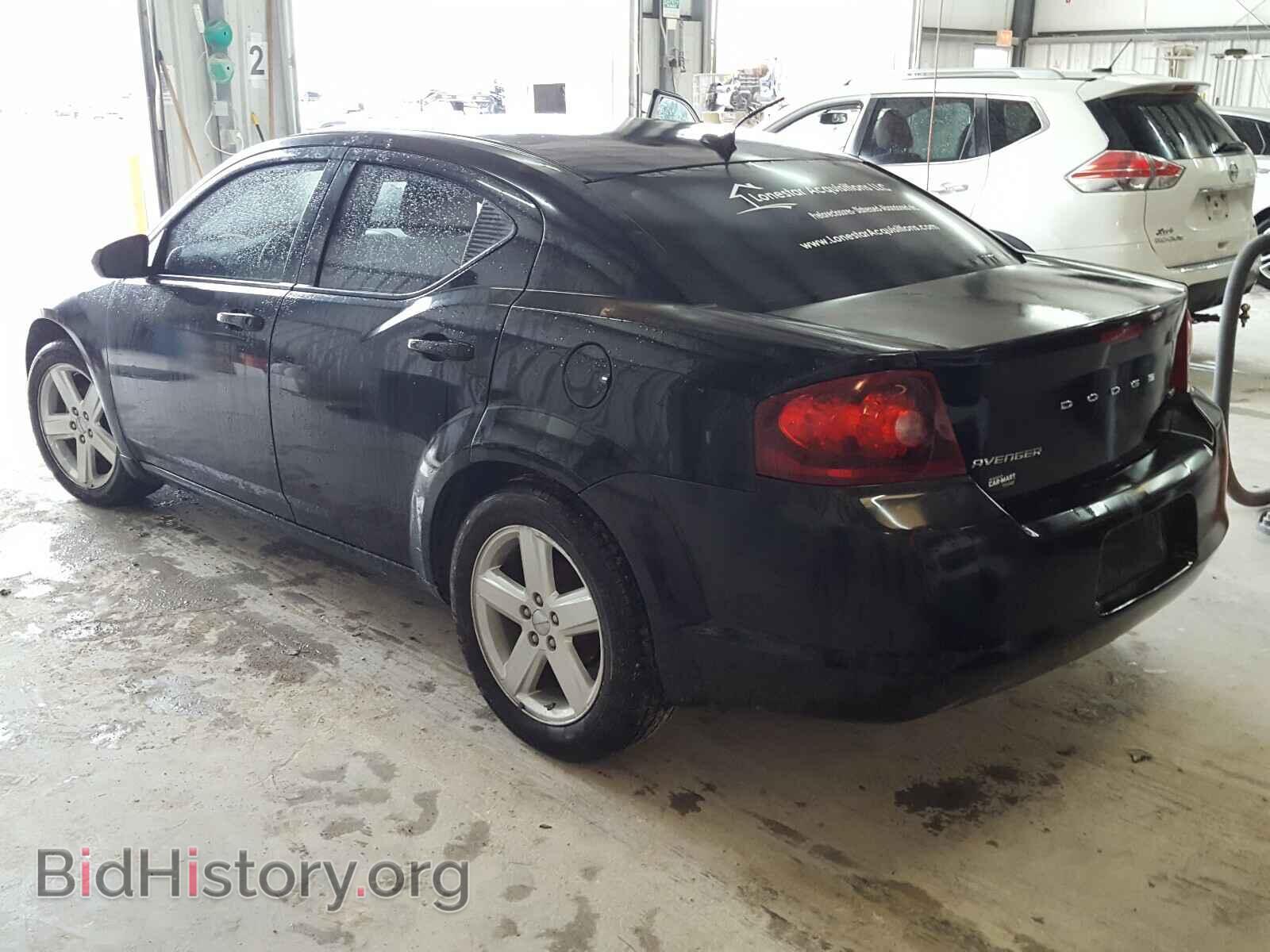 2013 DODGE AVENGER - VIN: 1C3CDZCB7DN661492 - Фото 3