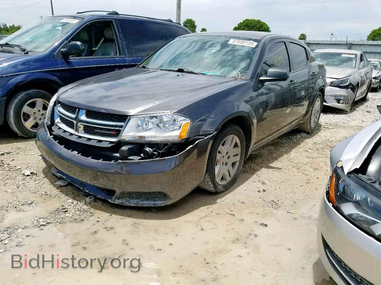 2014 DODGE AVENGER - VIN: 1C3CDZAB4EN224084 - Фото 2