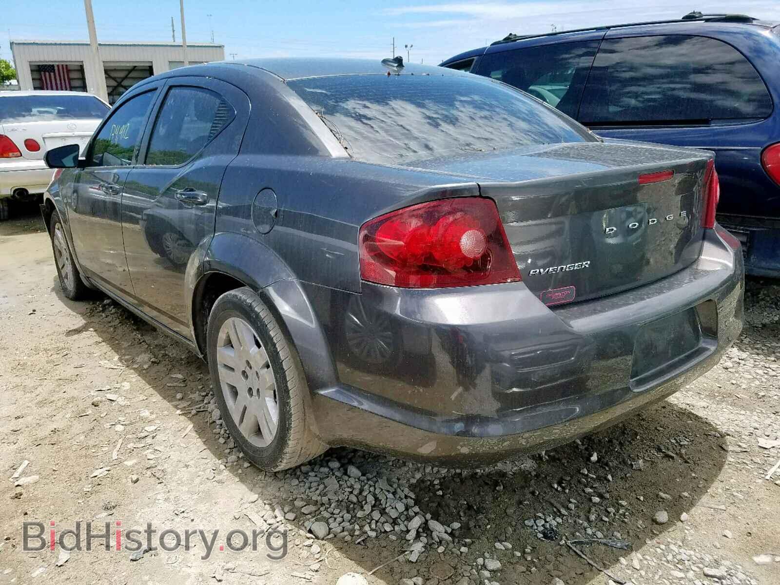 2014 DODGE AVENGER - VIN: 1C3CDZAB4EN224084 - Фото 3