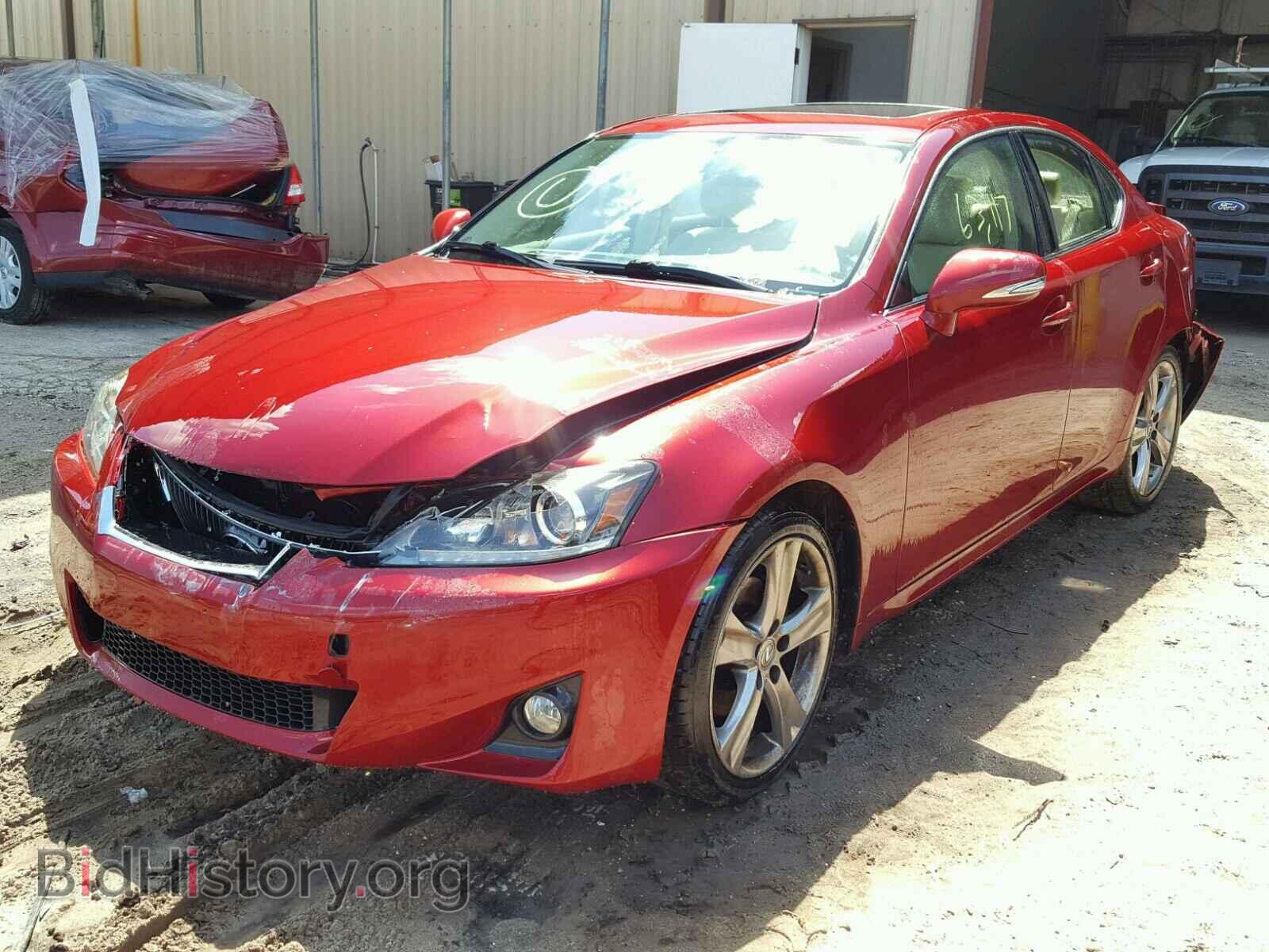 2013 LEXUS IS250 - VIN: JTHBF5C23D5192295 - Фото 2