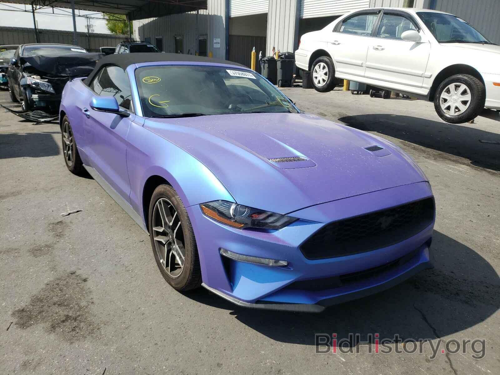 Photo 1FATP8UH5K5109752 - FORD MUSTANG 2019
