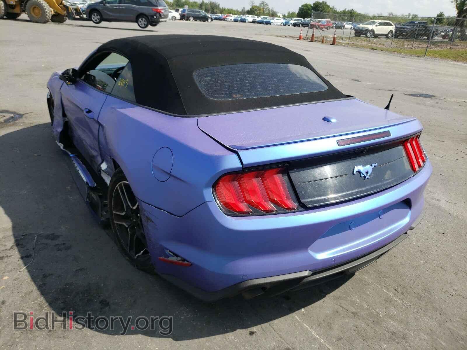 2019 FORD MUSTANG - VIN: 1FATP8UH5K5109752 - Фото 3