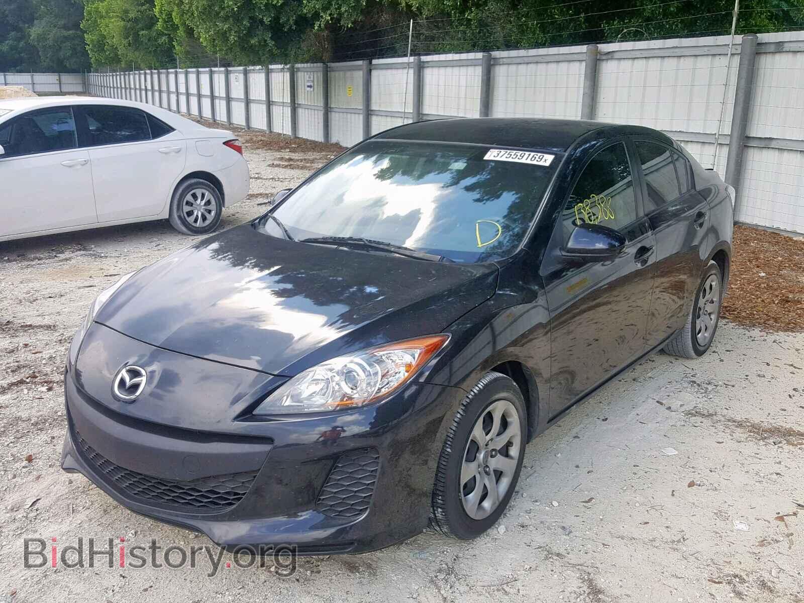2013 MAZDA 3 - VIN: JM1BL1TF2D1747377 - Фото 2