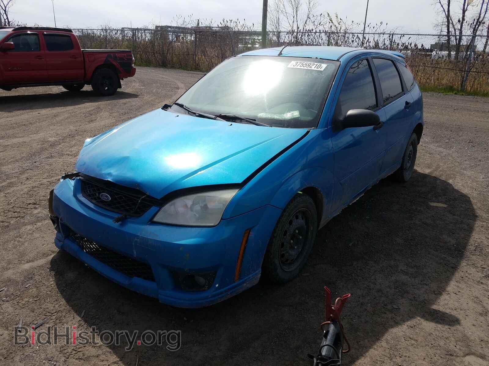 2007 FORD FOCUS - VIN: 1FAFP37N67W337553 - Фото 2