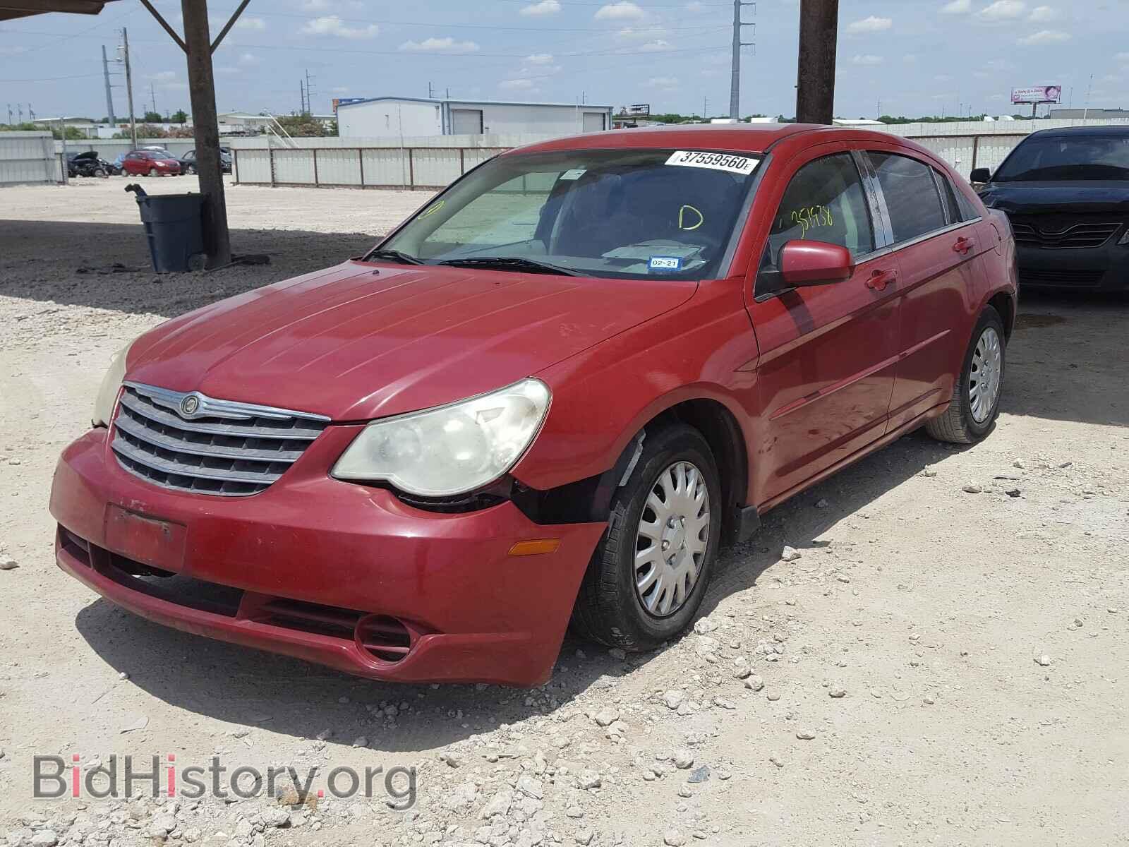 2007 CHRYSLER SEBRING - VIN: 1C3LC46K67N521195 - Фото 2