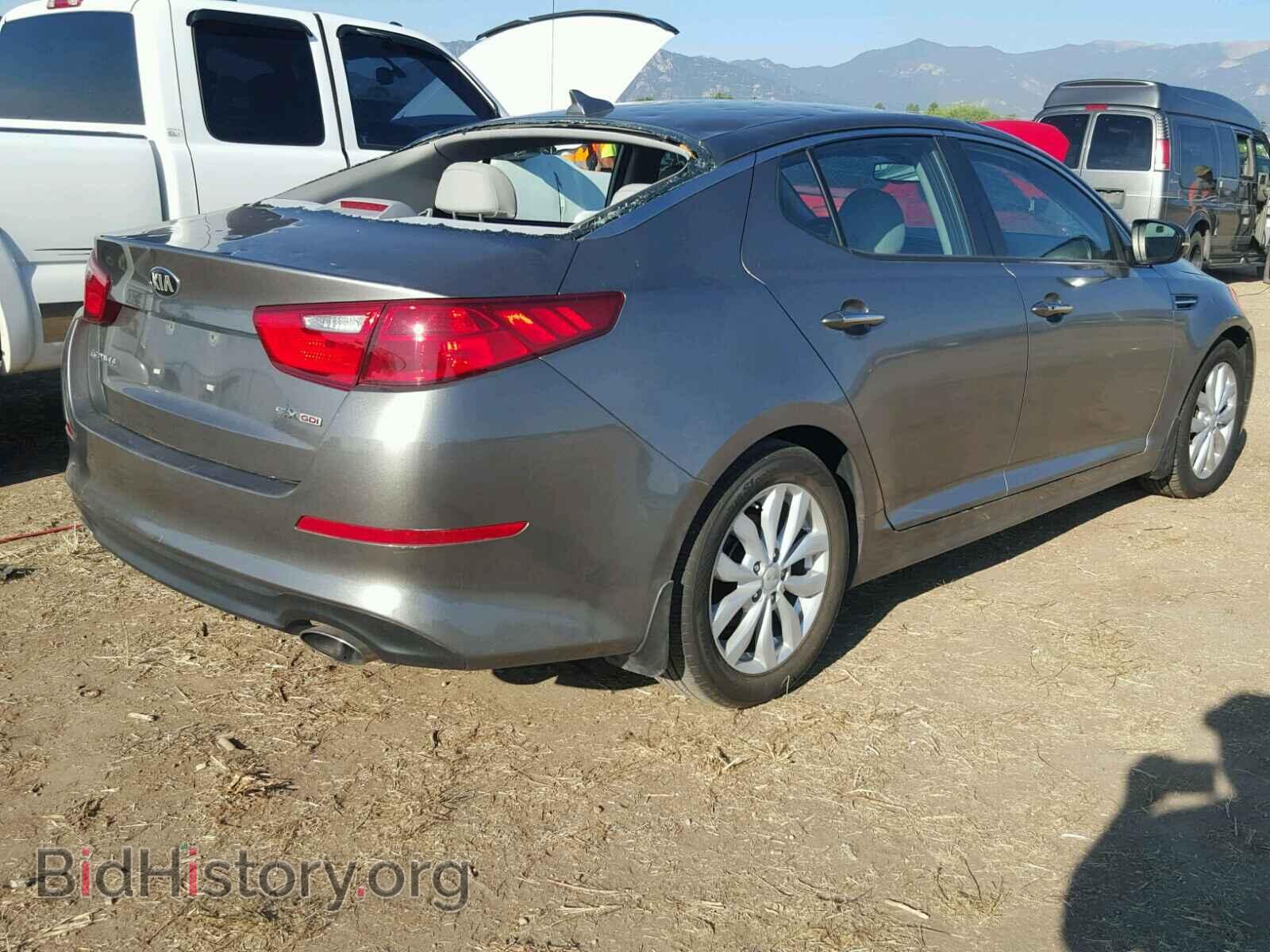 2015 KIA OPTIMA - VIN: 5XXGN4A76FG447247 - Photo 4