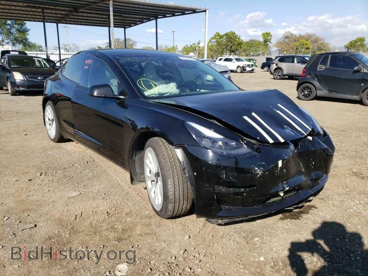 Фотография 5YJ3E1EA3MF050162 - TESLA MODEL 3 2021