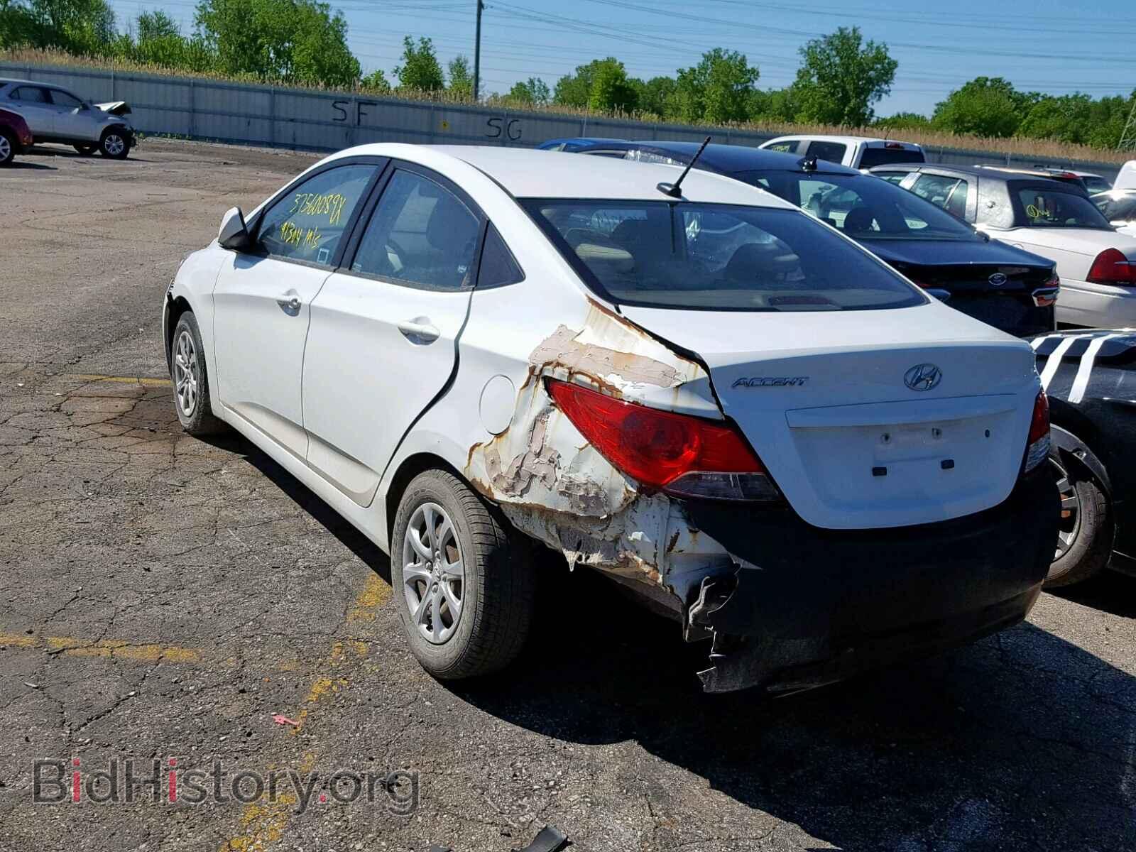 2013 HYUNDAI ACCENT - VIN: KMHCT4AE2DU331839 - Фото 3