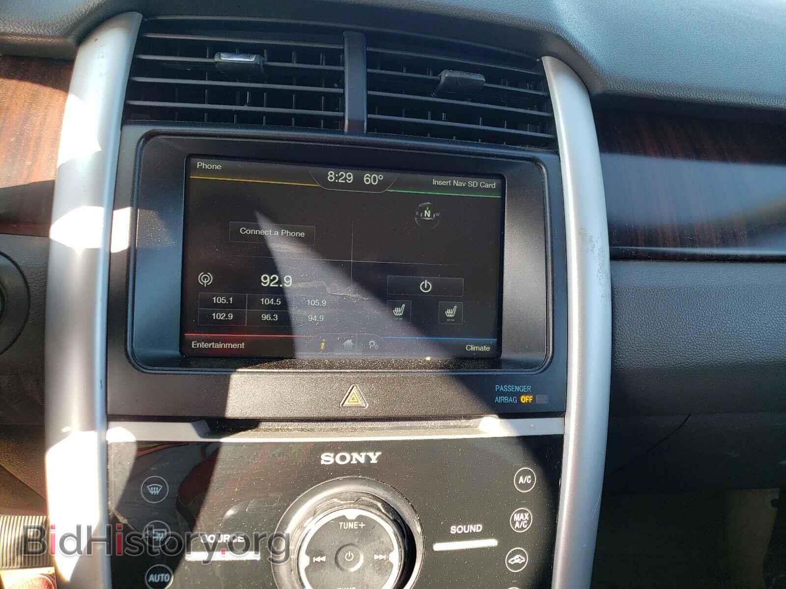 2011 FORD EDGE - VIN: 2FMDK3KC0BBA13347 - Фото 9