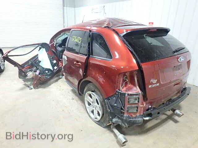 2014 FORD EDGE - VIN: 2FMDK4JC3EBA06582 - Фото 3