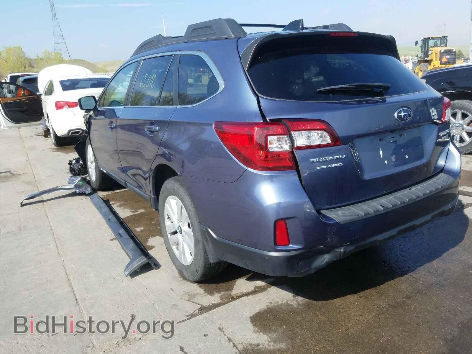 2016 SUBARU OUTBACK - VIN: 4S4BSADC8G3307627 - Photo 3