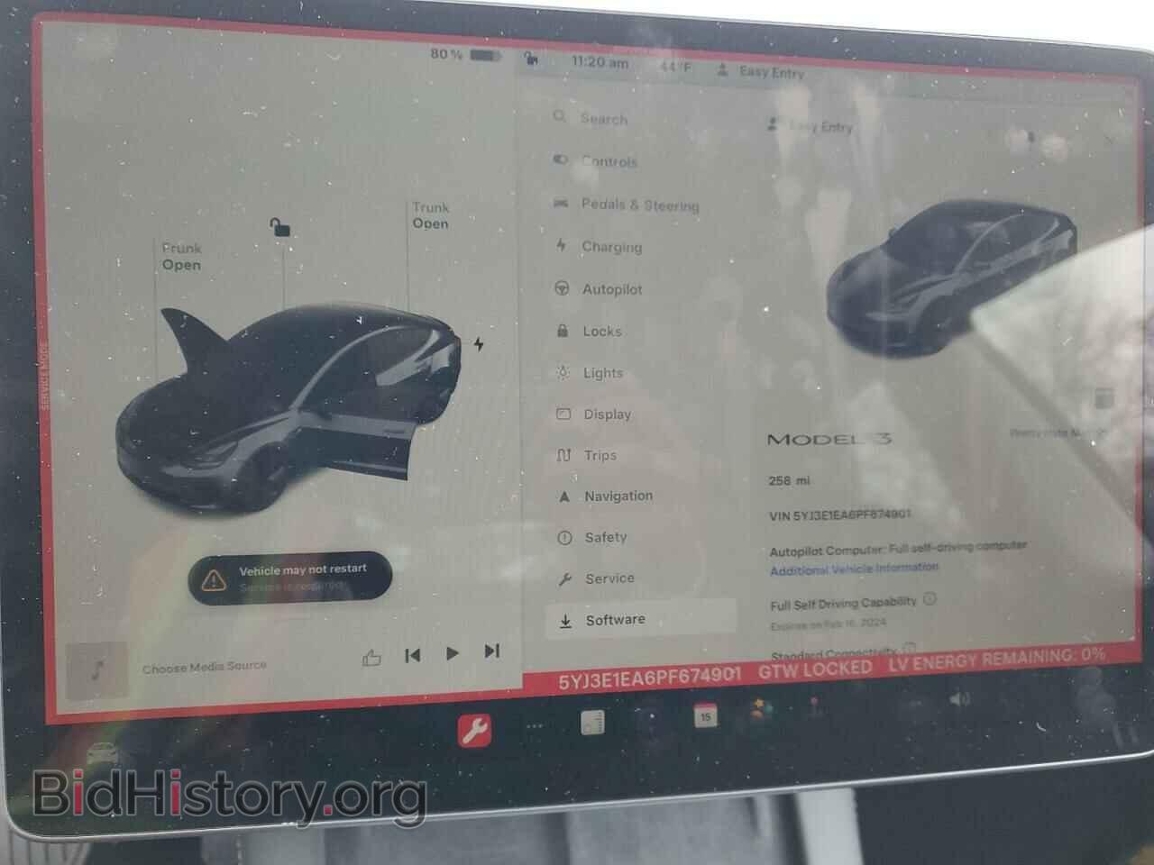 2023 TESLA MODEL 3 - VIN: 5YJ3E1EA6PF674901 - Фото 9