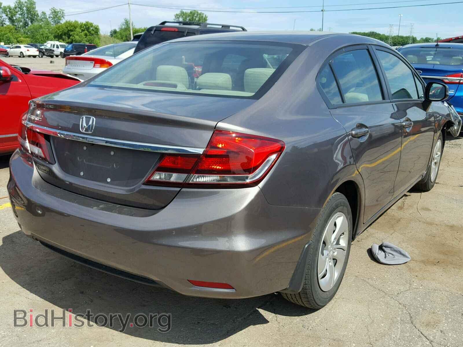 2013 HONDA CIVIC - VIN: 19XFB2F59DE089017 - Фото 4