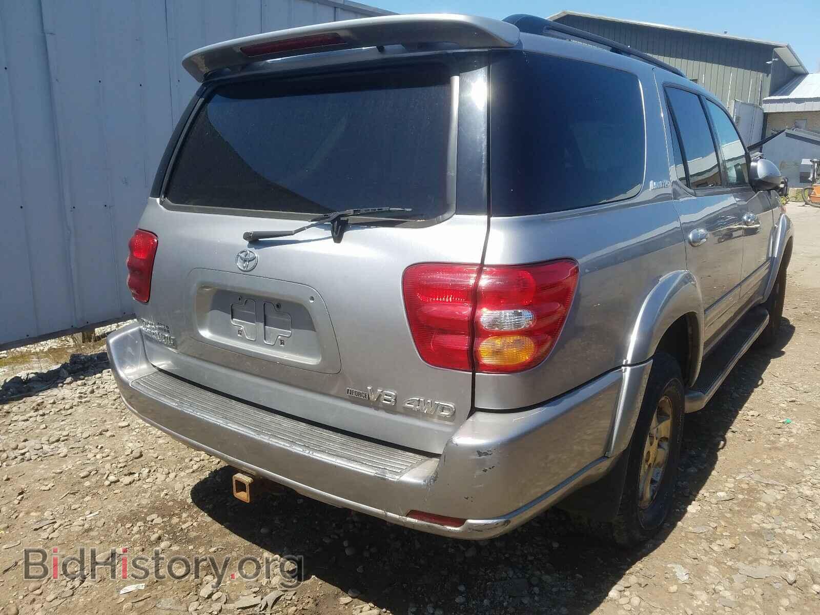 2001 TOYOTA SEQUOIA - VIN: 5TDBT48A21S002920 - Фото 4