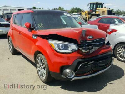 2018 Kia SOUL !, red — VIN KNDJX3AA6J7515375, Copart