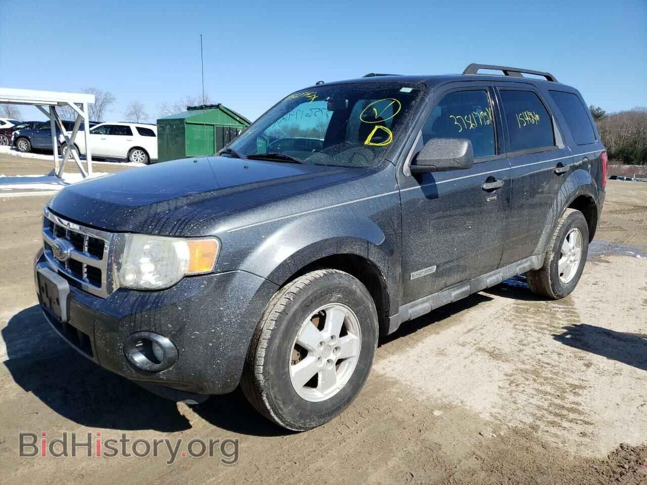 2008 FORD ESCAPE - VIN: 1FMCU93Z68KD14912 - Фото 2