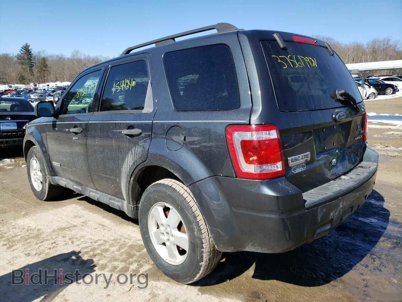 2008 FORD ESCAPE - VIN: 1FMCU93Z68KD14912 - Фото 3