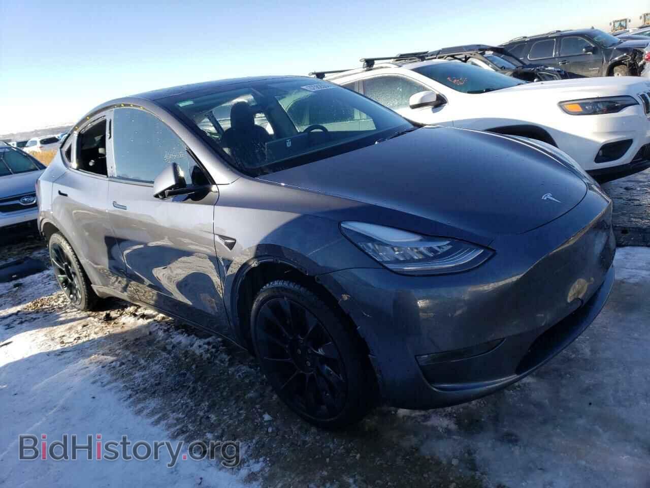 2021 TESLA MODEL Y - VIN: 5YJYGDEE1MF137871 - Фото 4
