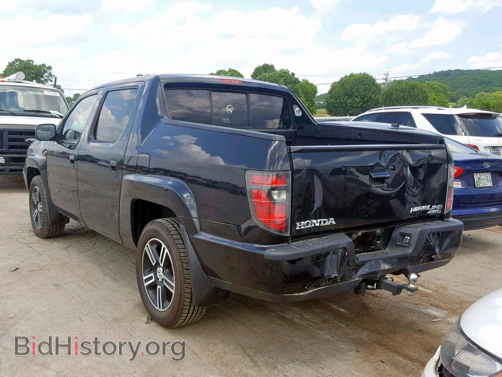 2013 HONDA RIDGELINE - VIN: 5FPYK1F75DB009122 - Фото 3