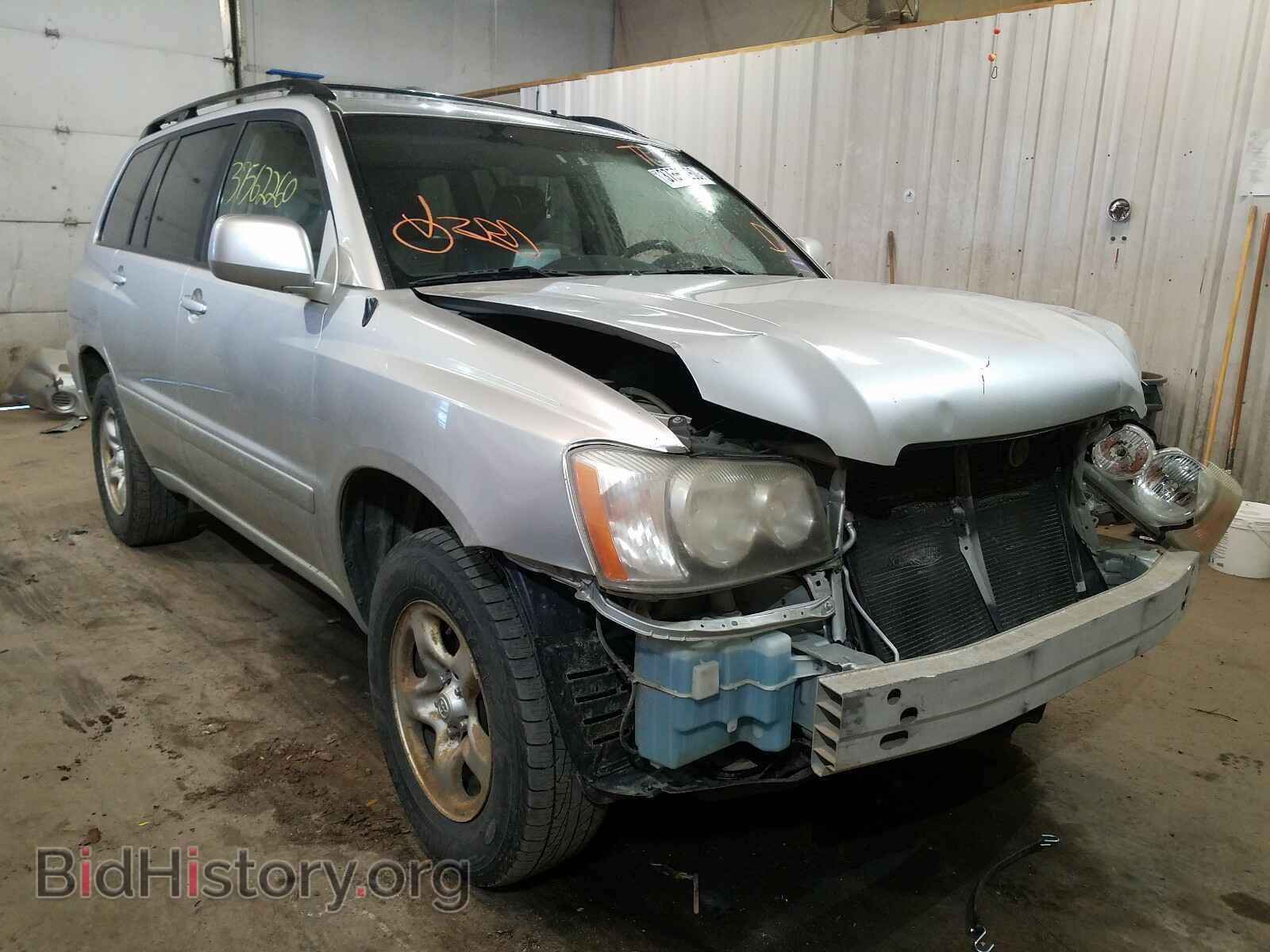Фотография JTEHF21A720064068 - TOYOTA HIGHLANDER 2002