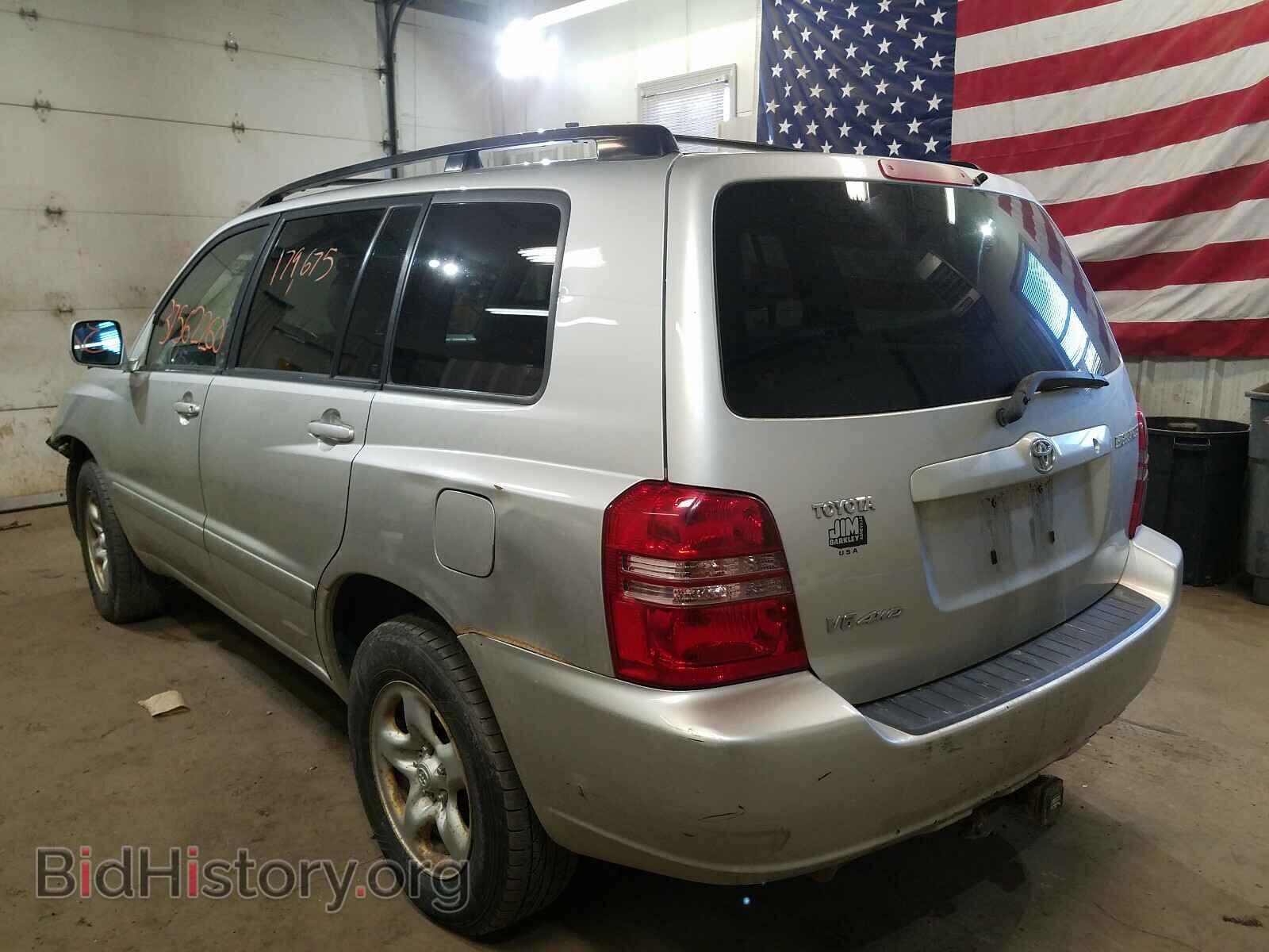 2002 TOYOTA HIGHLANDER - VIN: JTEHF21A720064068 - Фото 3