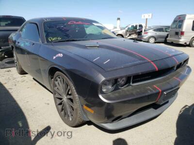 2014 Dodge CHALLENGER, серый — VIN 2C3CDYAG5EH242348, Copart