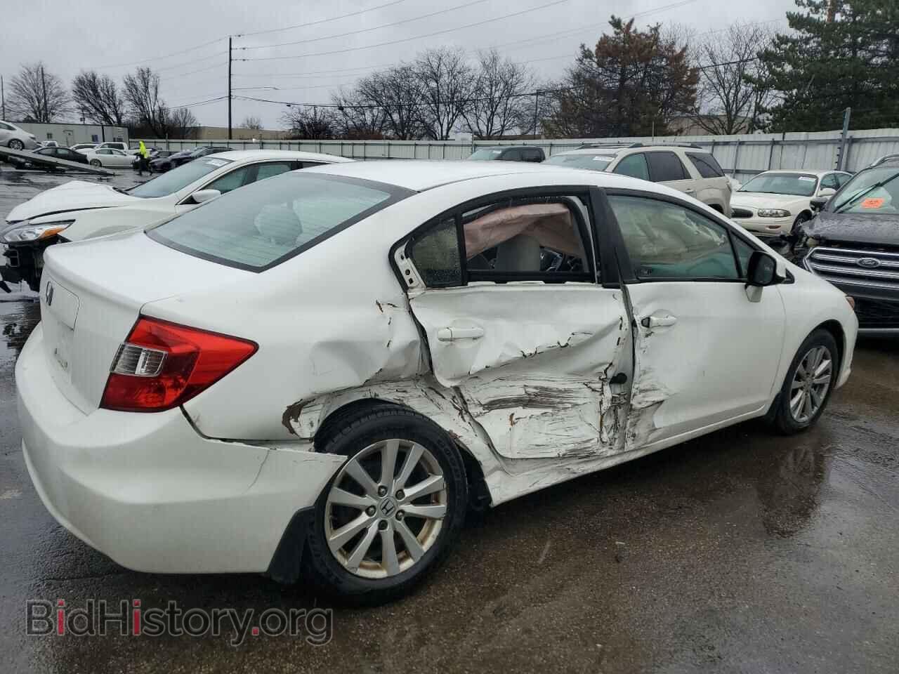 2012 HONDA CIVIC - VIN: 19XFB2F84CE335206 - Фото 3