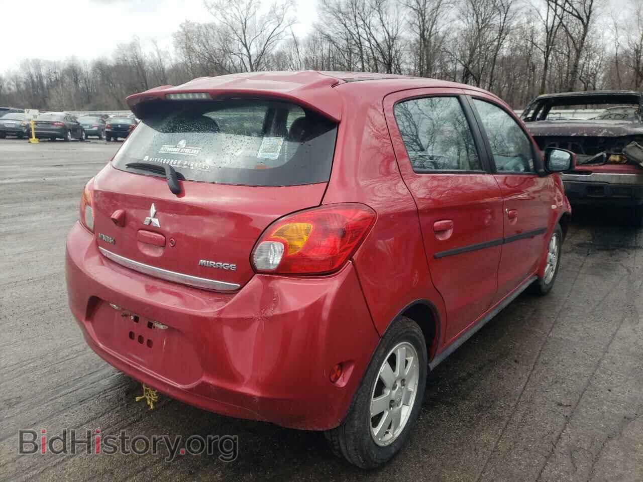 2014 MITSUBISHI MIRAGE - VIN: ML32A4HJ8EH019093 - Фото 4