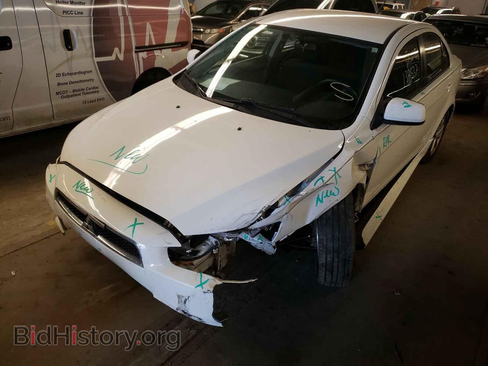 2012 MITSUBISHI LANCER - VIN: JA32U2FU6CU008795 - Фото 2