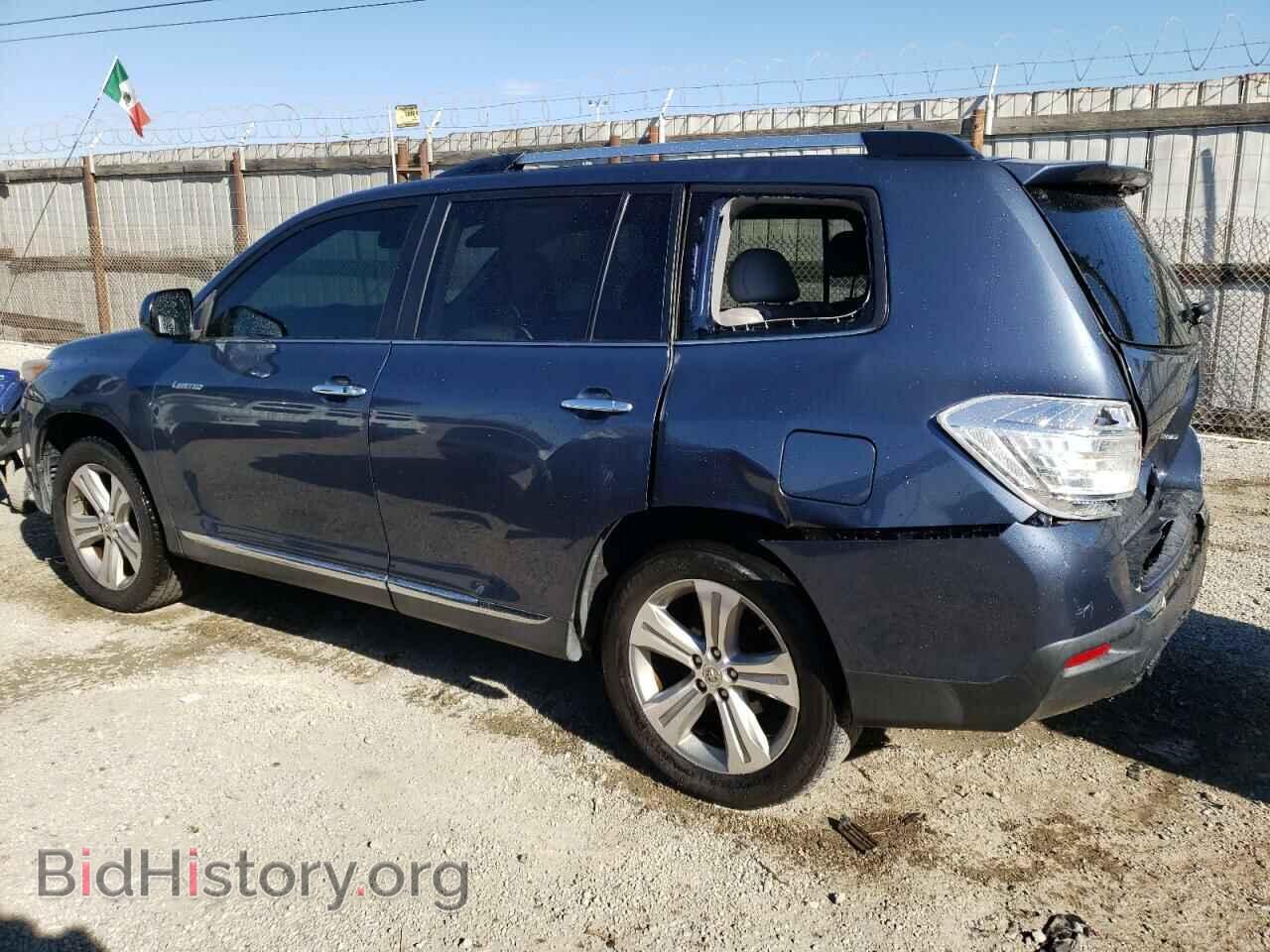 2012 TOYOTA HIGHLANDER - VIN: 5TDDK3EH1CS165763 - Фото 2