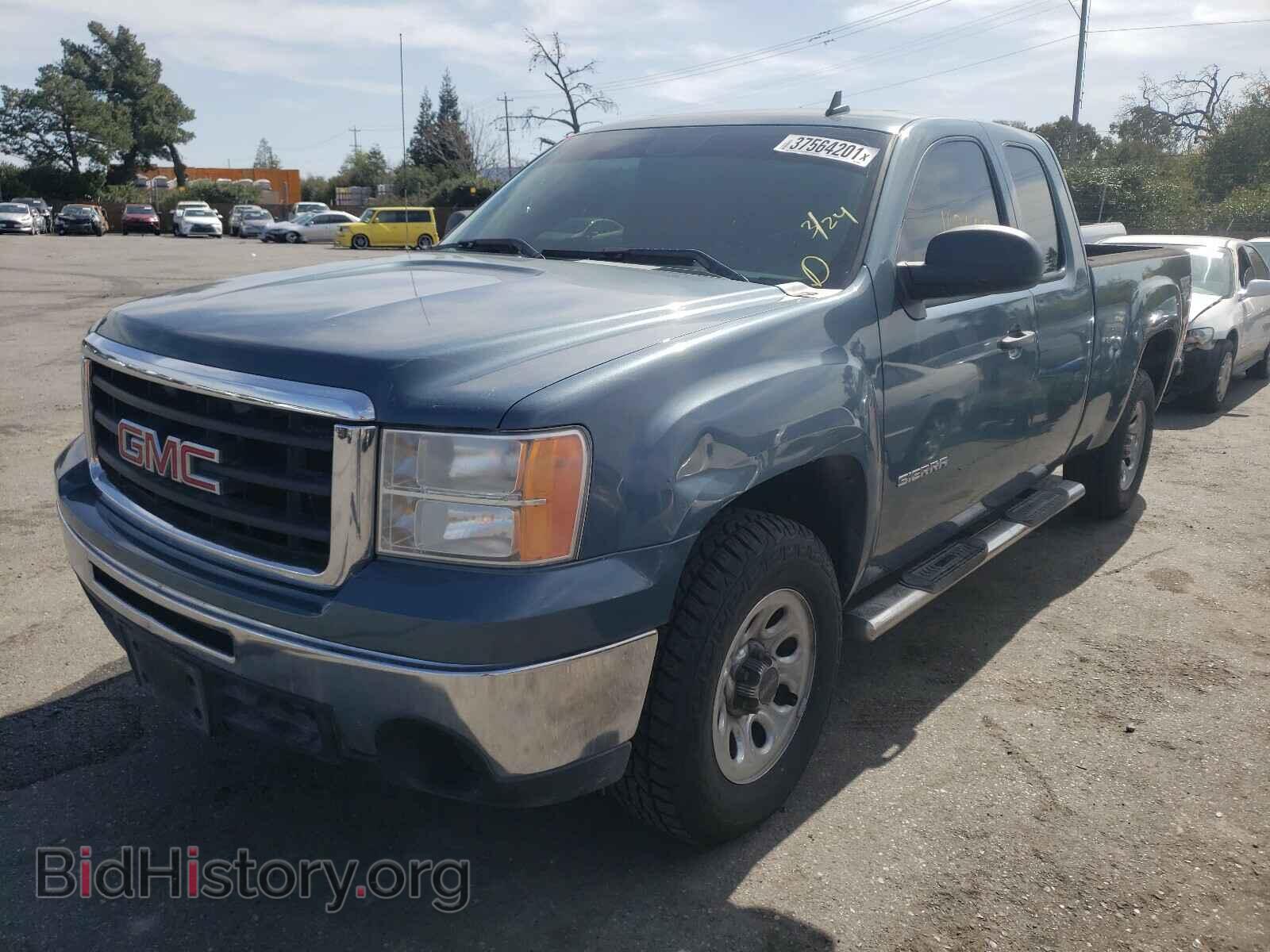 2009 GMC SIERRA - VIN: 1GTEC29CX9Z290469 - Фото 2