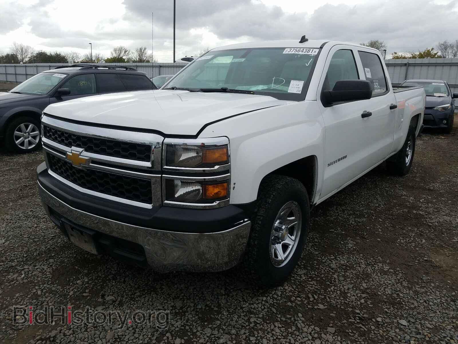 2014 CHEVROLET SILVERADO - VIN: 3GCPCPEC8EG438110 - Фото 2