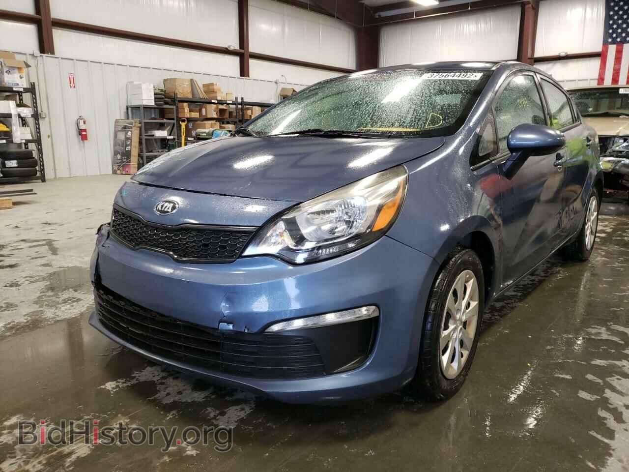 2016 KIA RIO - VIN: KNADM4A33G6687310 - Фото 2
