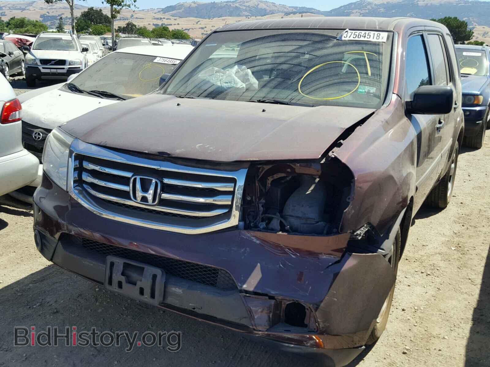2012 HONDA PILOT - VIN: 5FNYF4H29CB079897 - Фото 2