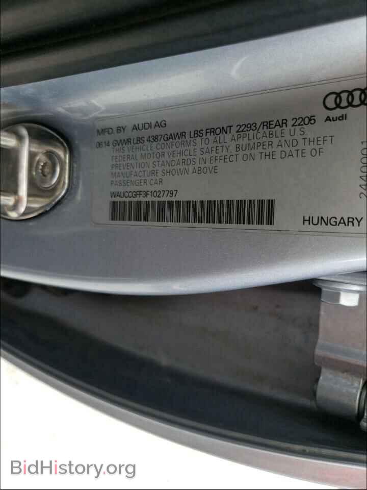 2015 AUDI A3 - VIN: WAUCCGFF3F1027797 - Photo 10