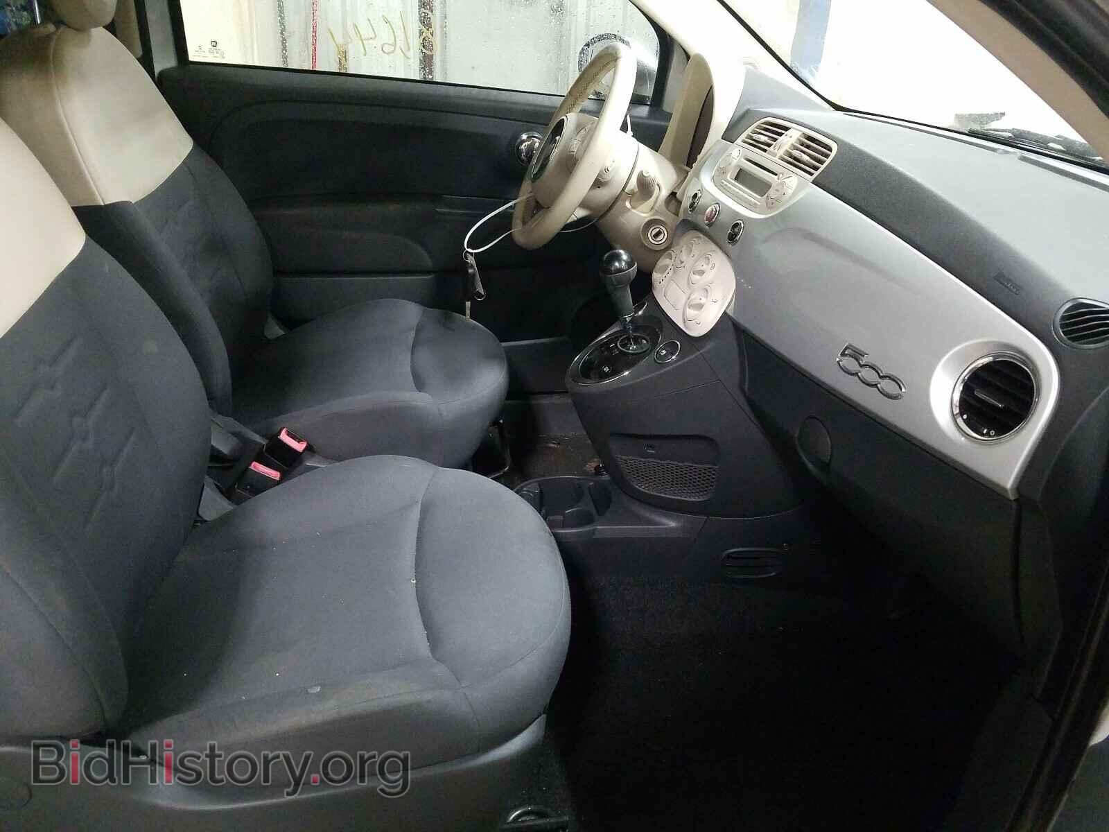 2013 FIAT 500 - VIN: 3C3CFFAR7DT511486 - Фото 5