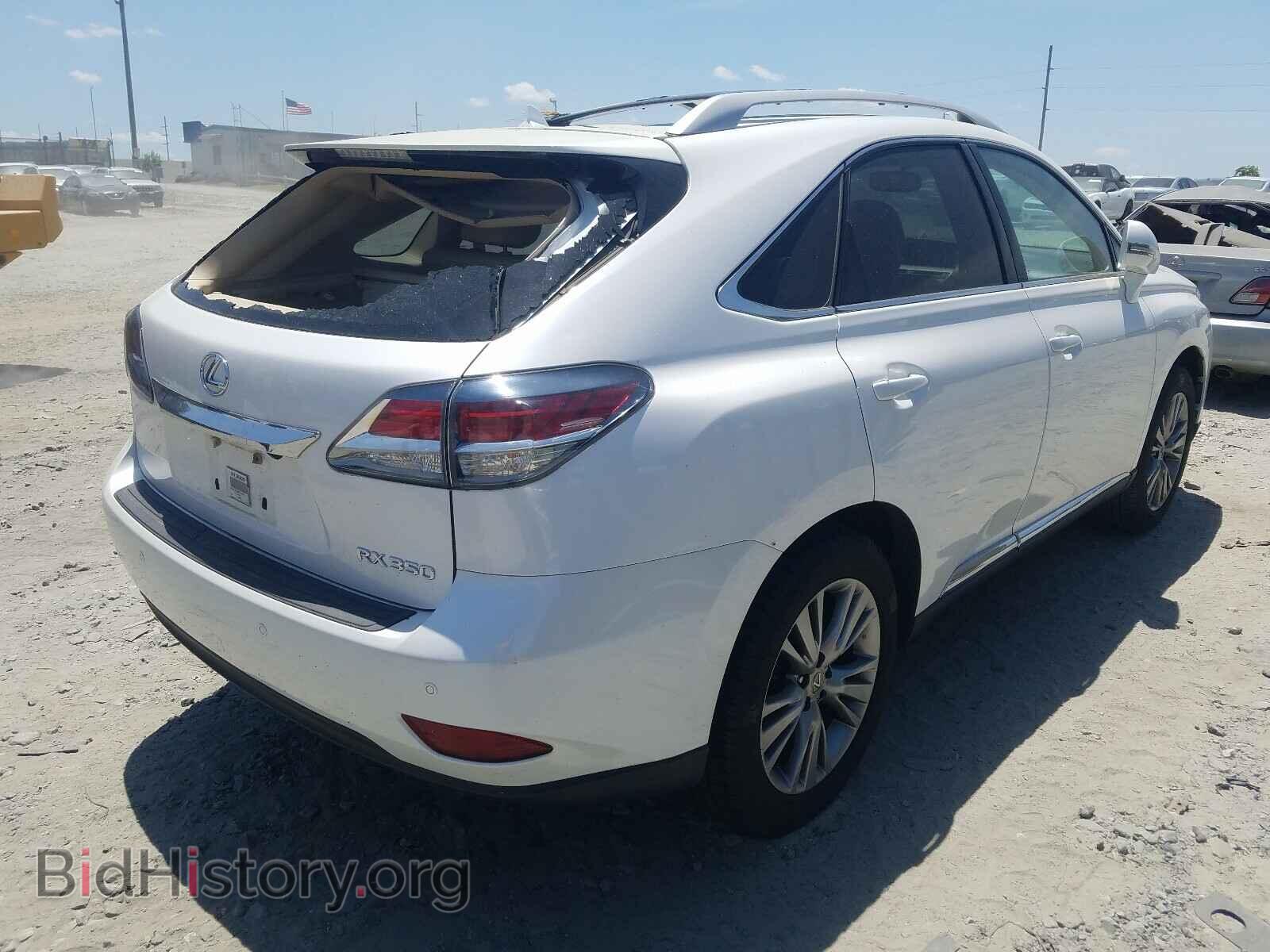 2013 LEXUS RX350 - VIN: 2T2ZK1BA3DC101814 - Фото 4