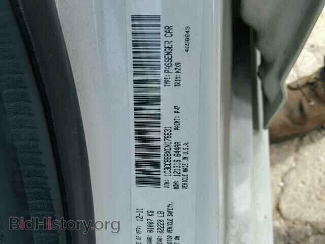 2012 CHRYSLER 200 - VIN: 1C3CCBBBXCN176631 - Фото 10