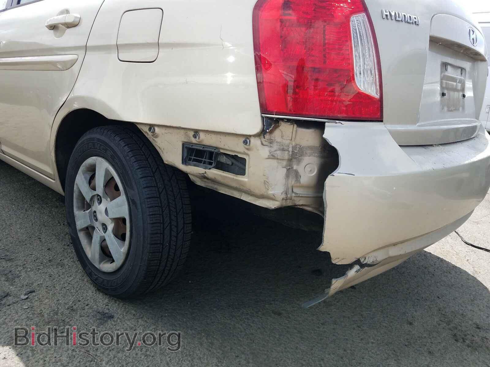 2007 HYUNDAI ACCENT - VIN: KMHCN46CX7U142202 - Фото 9