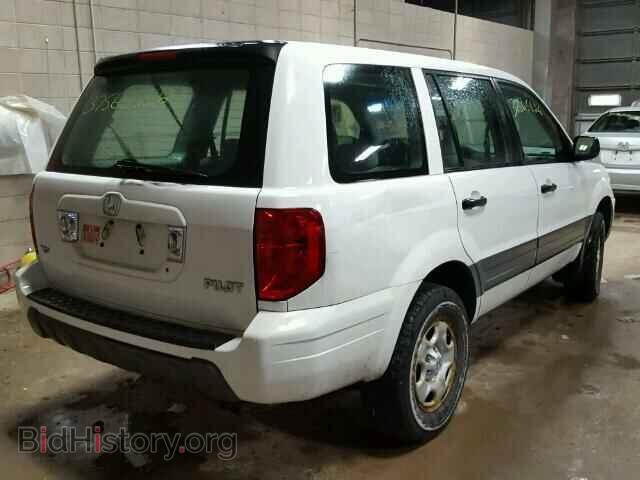 2005 HONDA PILOT - VIN: 2HKYF18115H552721 - Фото 4