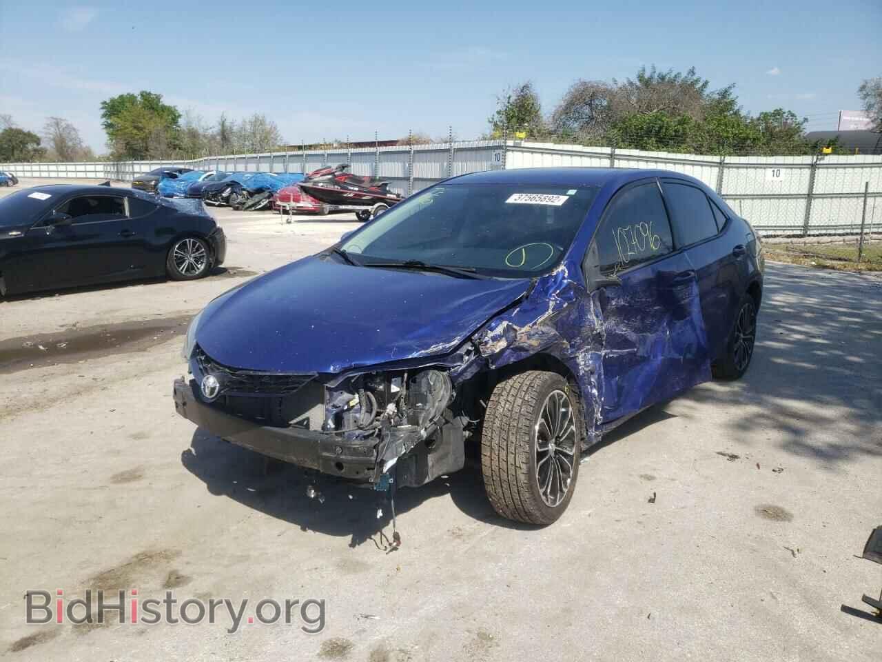 2014 TOYOTA COROLLA - VIN: 2T1BURHE7EC047072 - Фото 2
