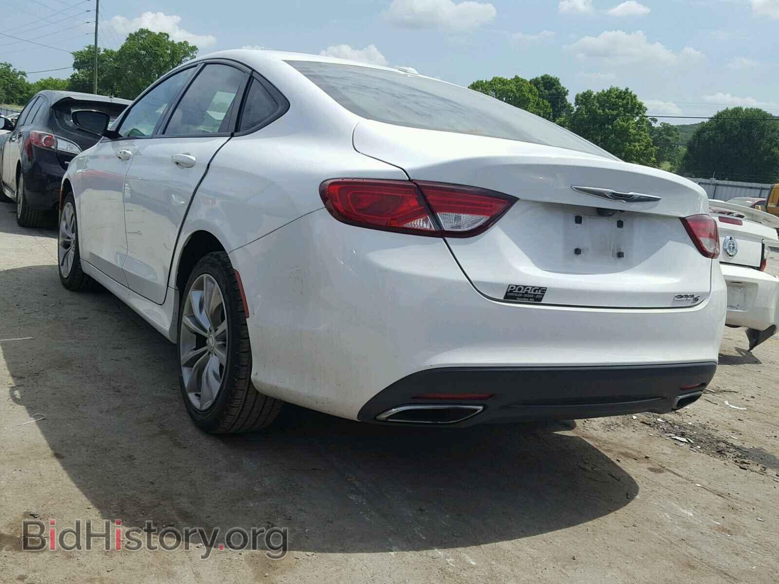 2015 CHRYSLER 200 - VIN: 1C3CCCBB1FN546441 - Фото 3