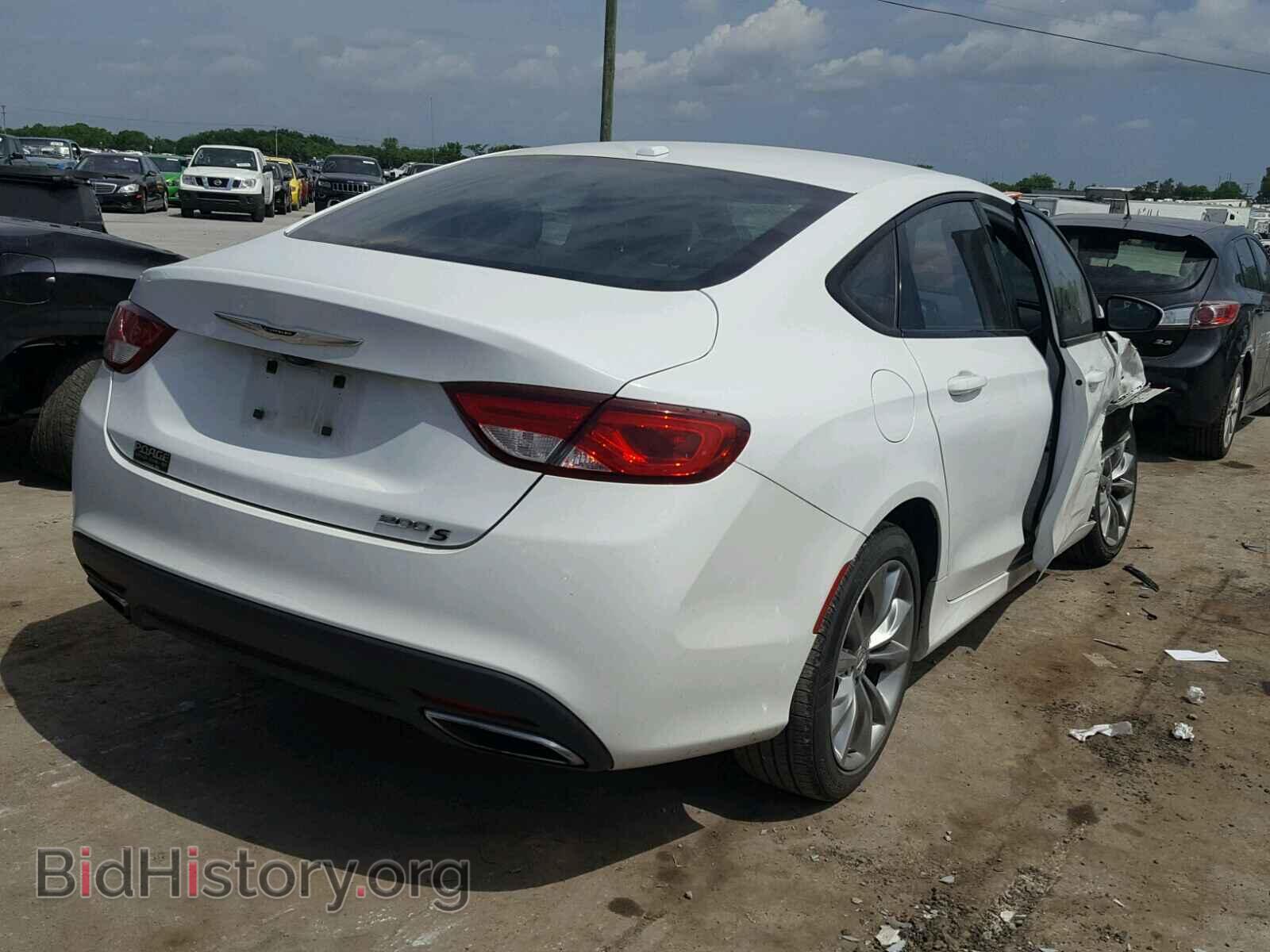 2015 CHRYSLER 200 - VIN: 1C3CCCBB1FN546441 - Фото 4