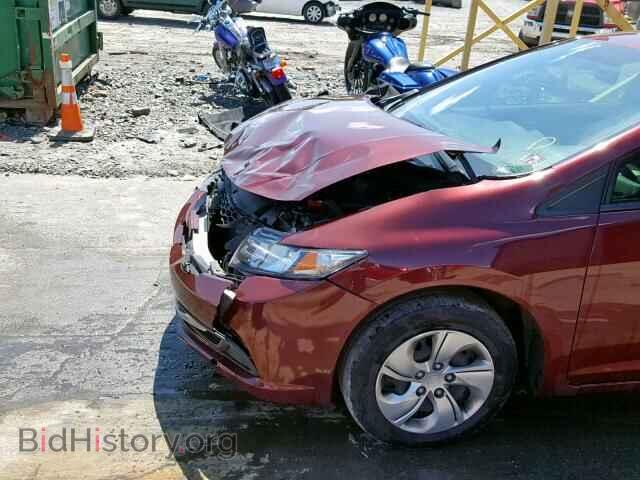 2013 HONDA CIVIC LX - VIN: 2HGFB2F54DH558035 - Фото 9