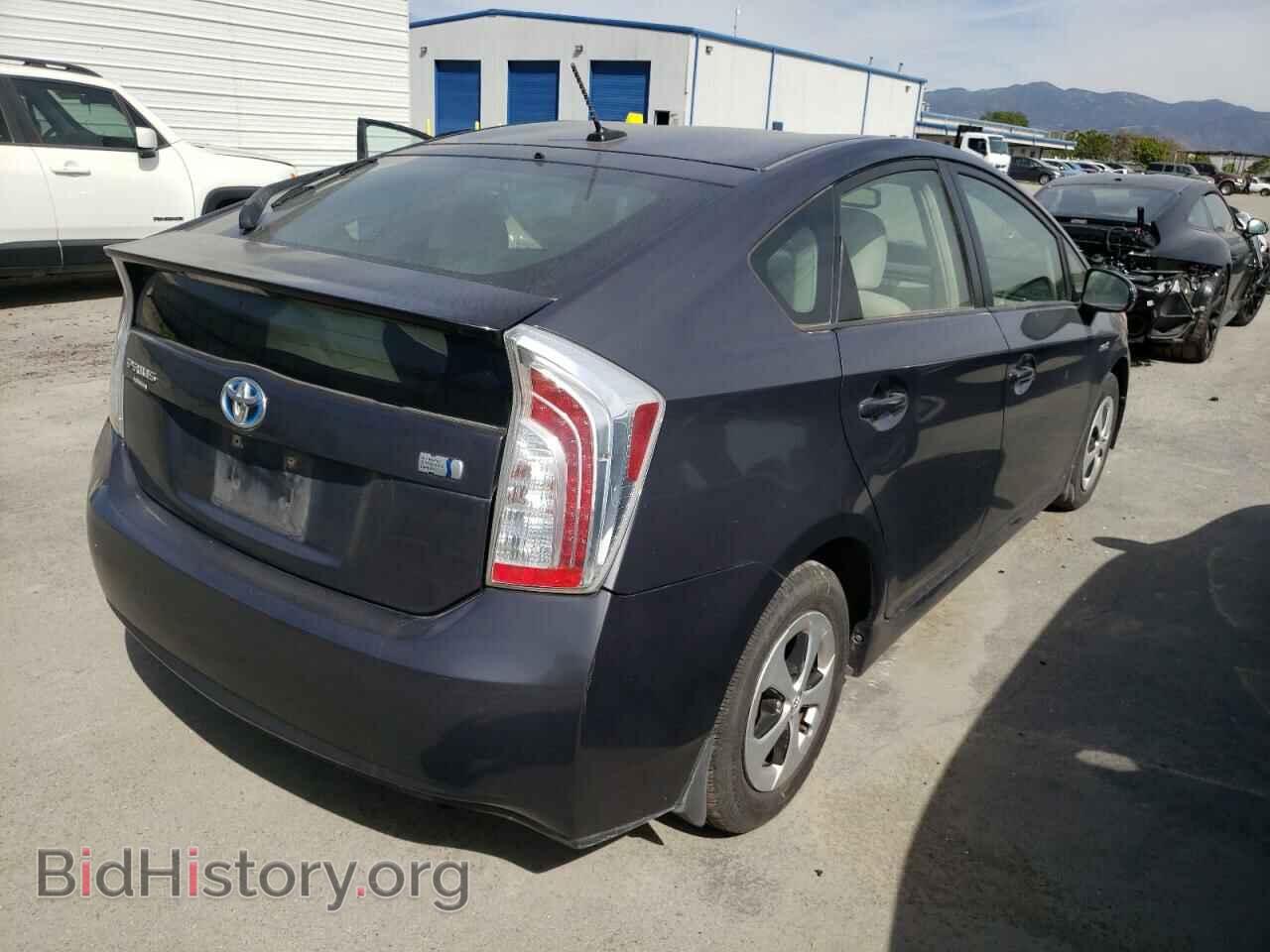 2014 TOYOTA PRIUS - VIN: JTDKN3DU7E1735889 - Фото 4