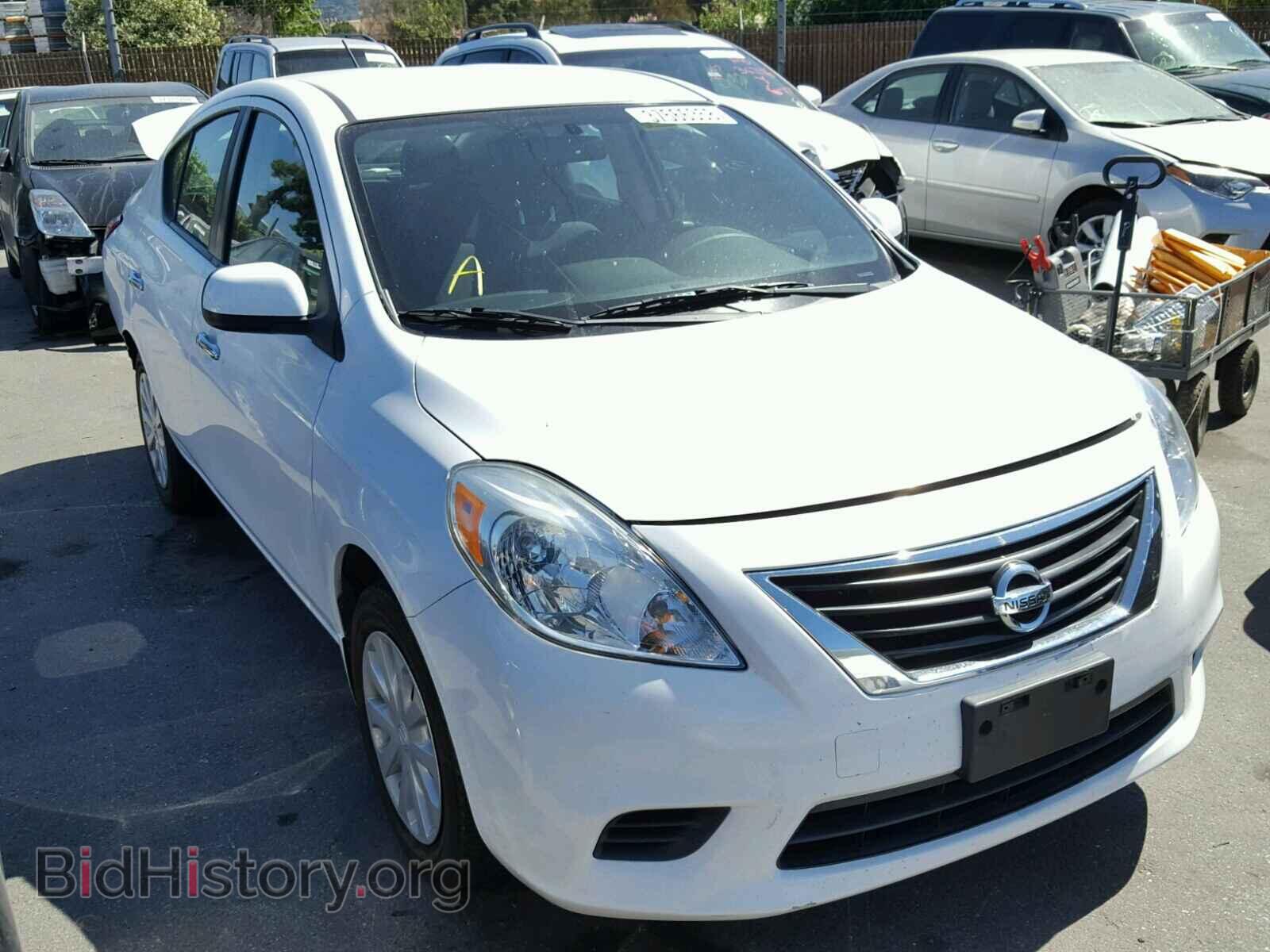 Фотография 3N1CN7AP7CL943399 - NISSAN VERSA 2012