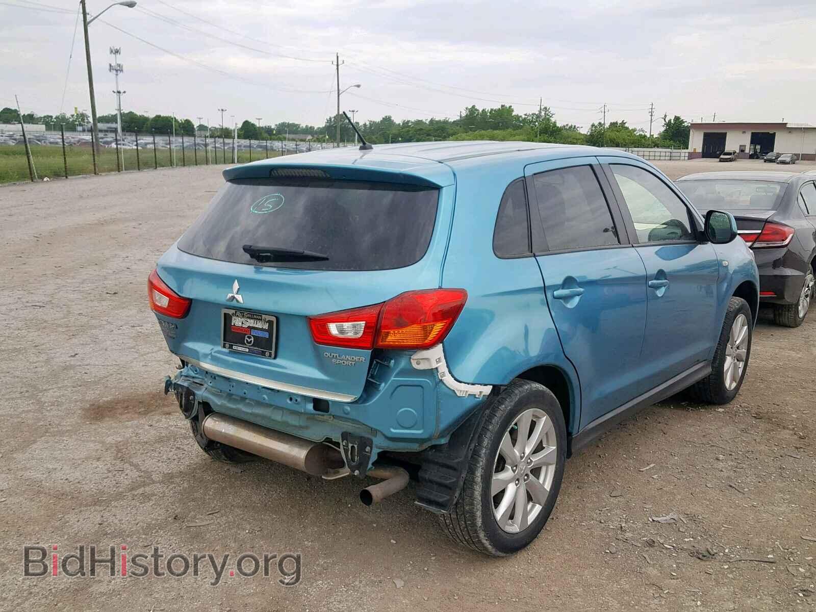 2014 MITSUBISHI OUTLANDER - VIN: 4A4AP3AU3EE004002 - Фото 4