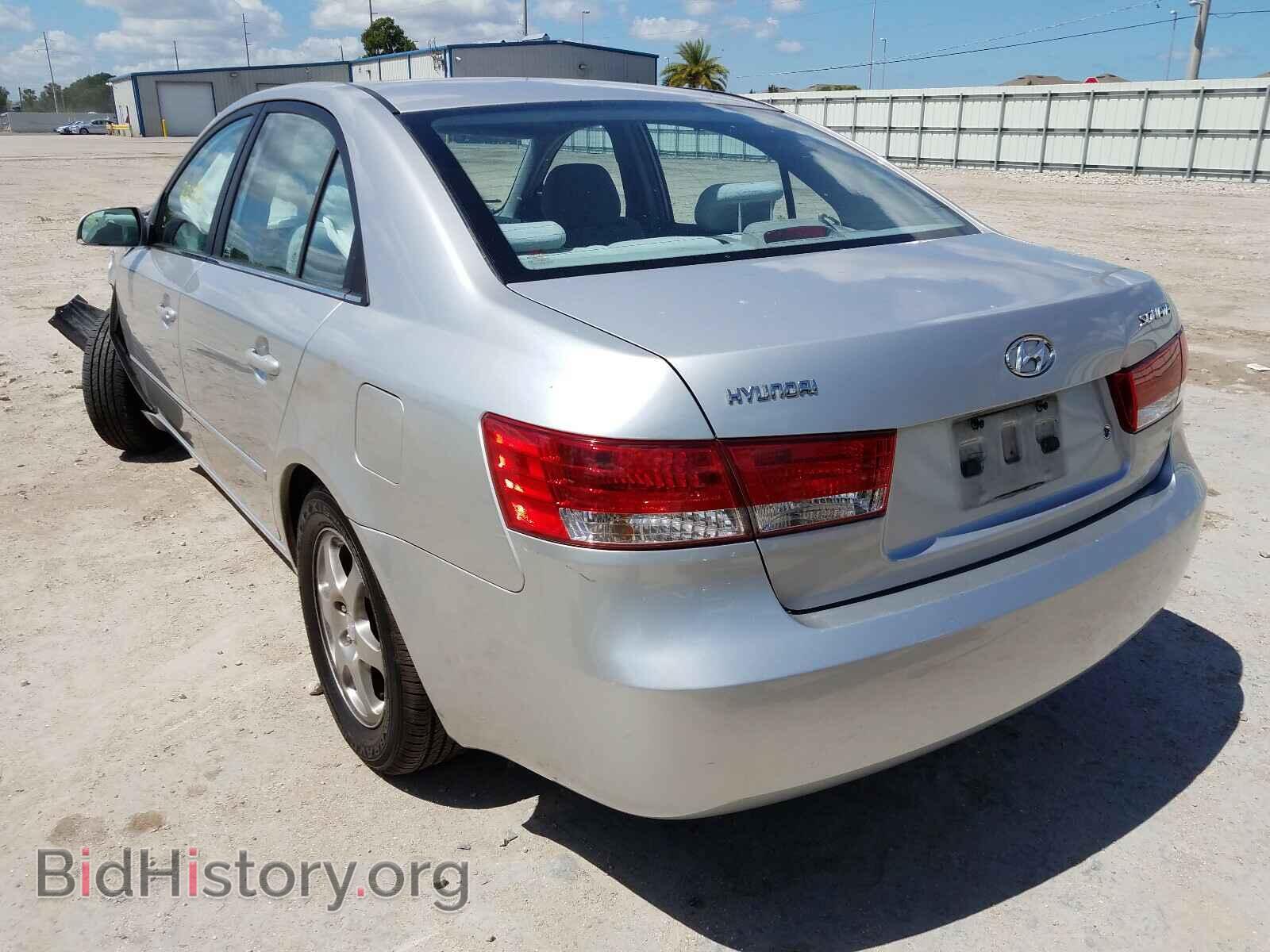 2006 HYUNDAI SONATA - VIN: KMHEU46C76A150740 - Фото 3