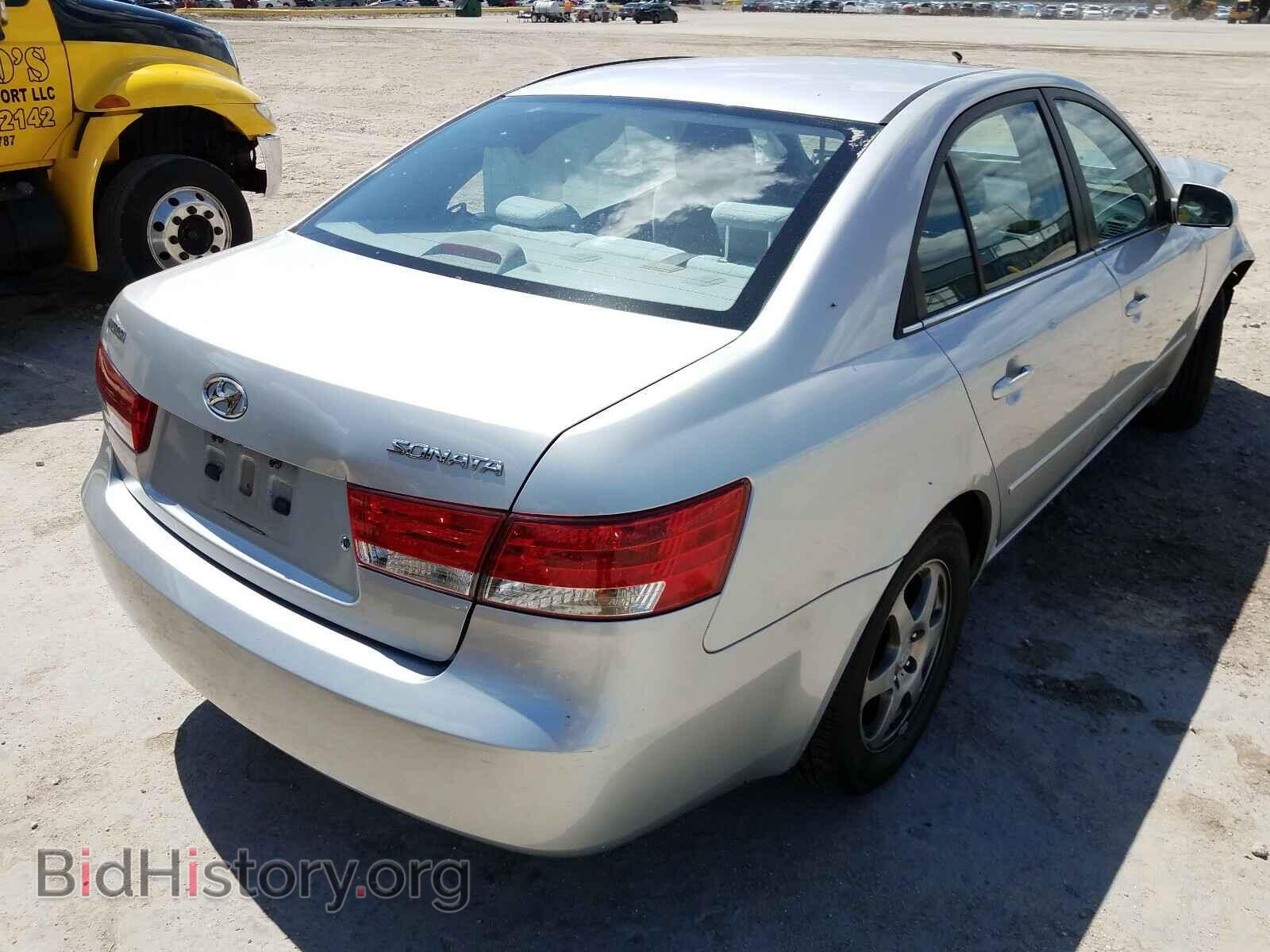 2006 HYUNDAI SONATA - VIN: KMHEU46C76A150740 - Фото 4